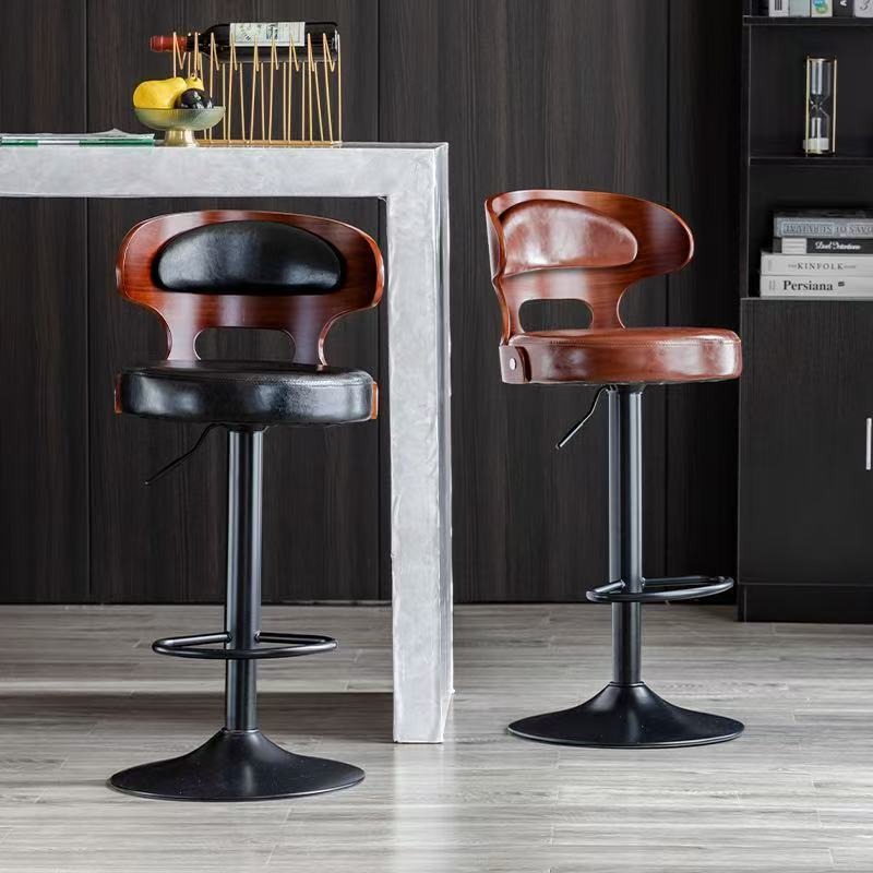 Commercial Kitchen And Bar - Modern Luxury bar Stool, High Rear