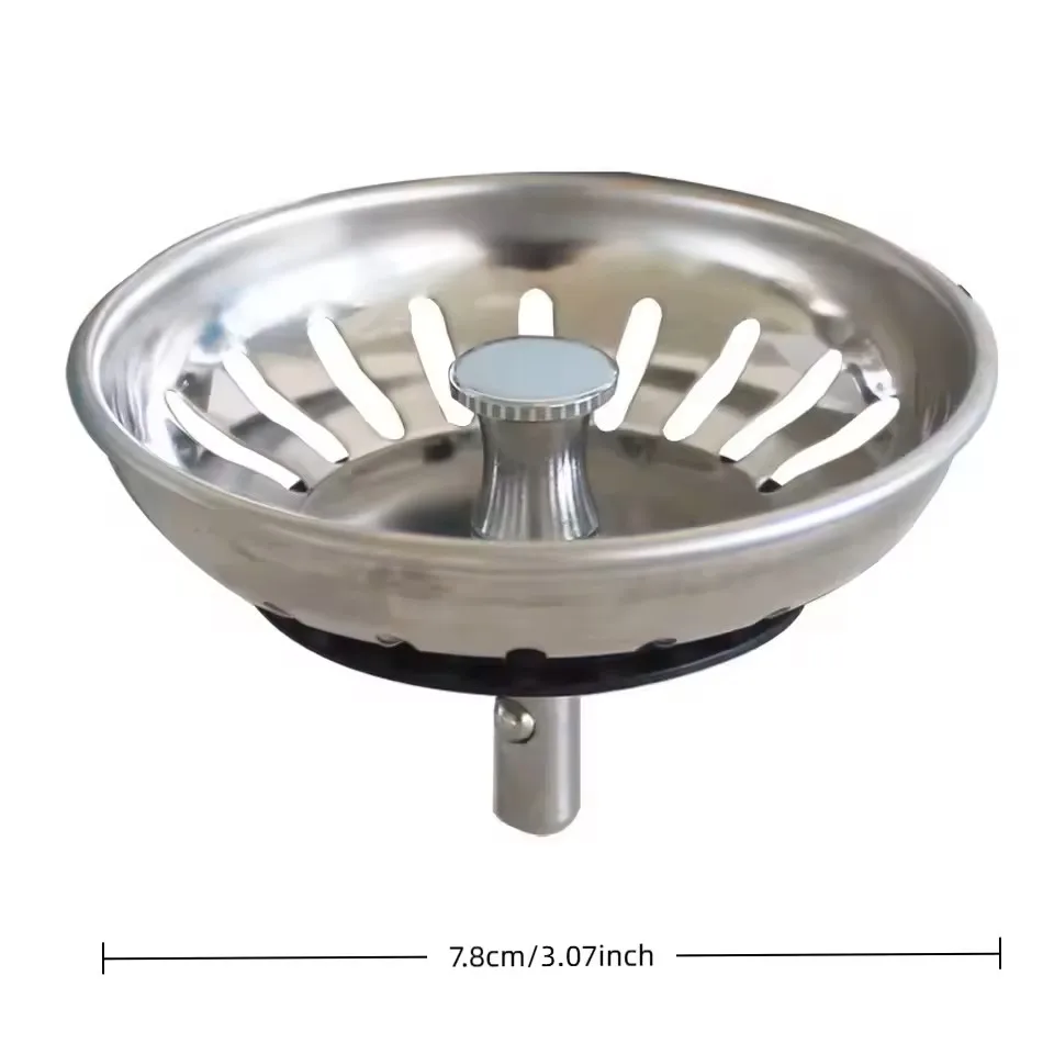 Stainless Steel Sink Strainer  - Commercial Kitchen Bin ulasan dan harga