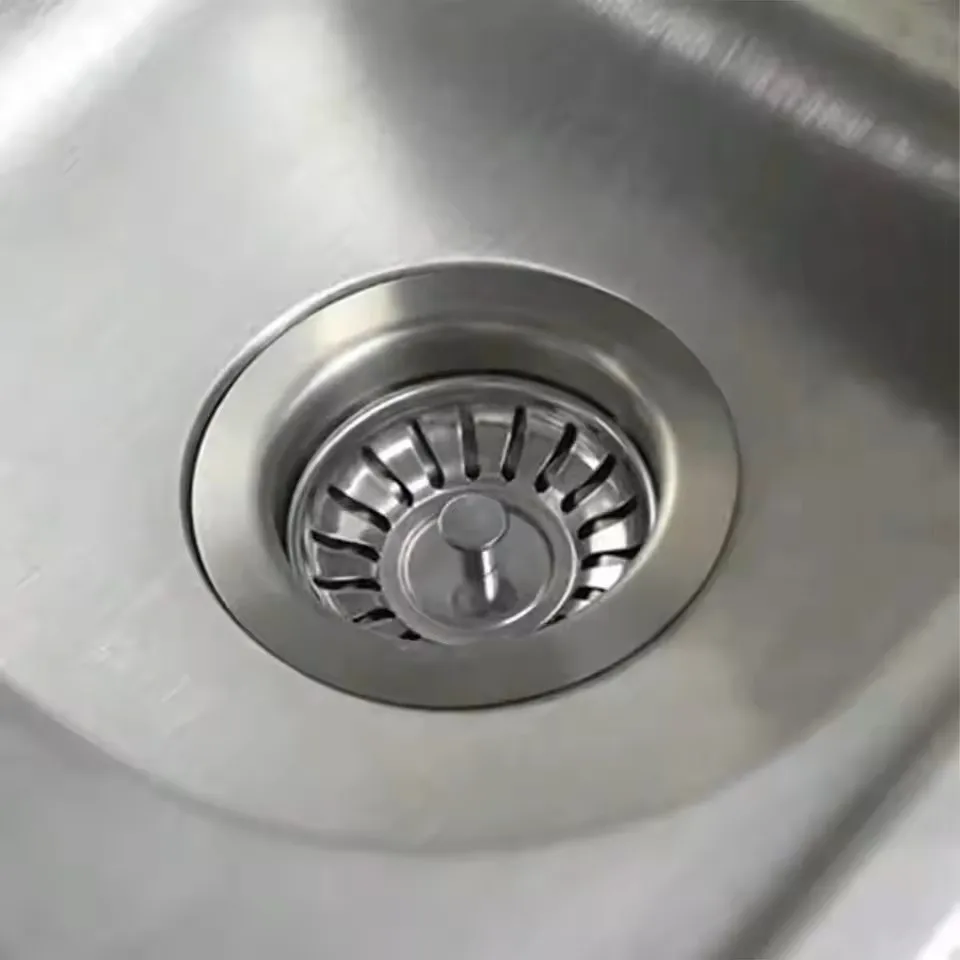 Stainless Steel Sink Strainer  - Commercial Kitchen Bin ulasan dan harga