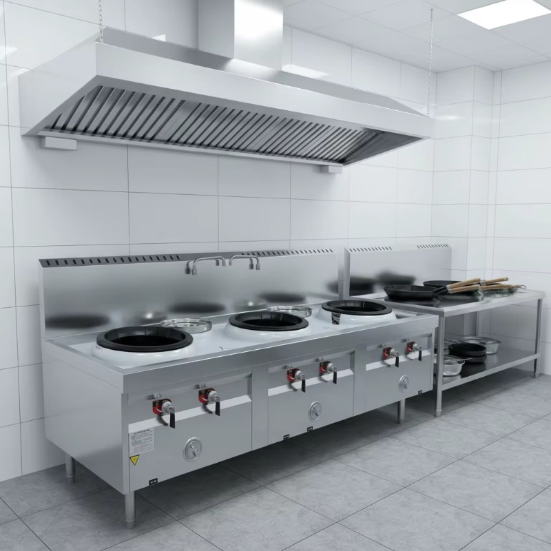 Commercial Economy Gas Chinese - Range Commercial Kitchen ulasan dan harga