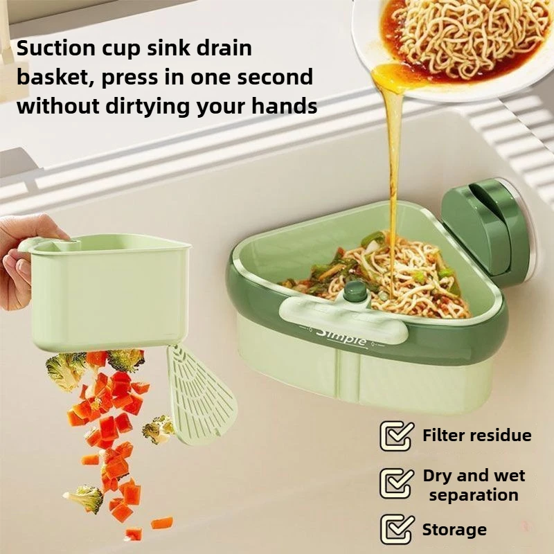 ‌Kitchen Sink Strainer Basket  - Commercial Kitchen Bin ulasan dan harga