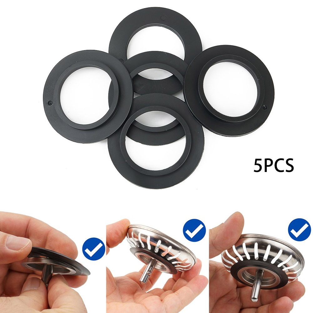 5pcs Rubber Kitchen Sink Rubbe - Commercial Kitchen Bin ulasan dan harga