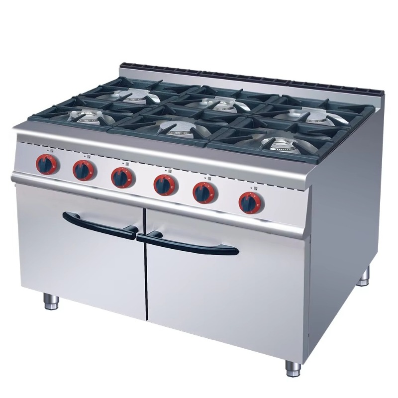 Standard 6 Burner Commercial G - Range Commercial Kitchen ulasan dan harga